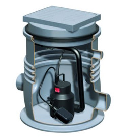 Aco Hebeanlage Sinkamat-K mono für Unterflurmontage