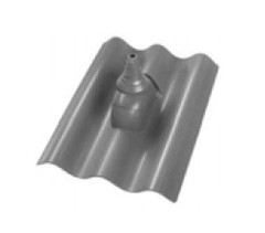 Eternit Berliner Welle Grundplatte 482 x 601 mm mit Antennendurchgang